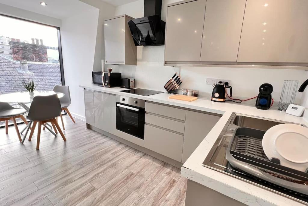 Apartament Top Floor Gem In Liverpool City Centre Zewnętrze zdjęcie